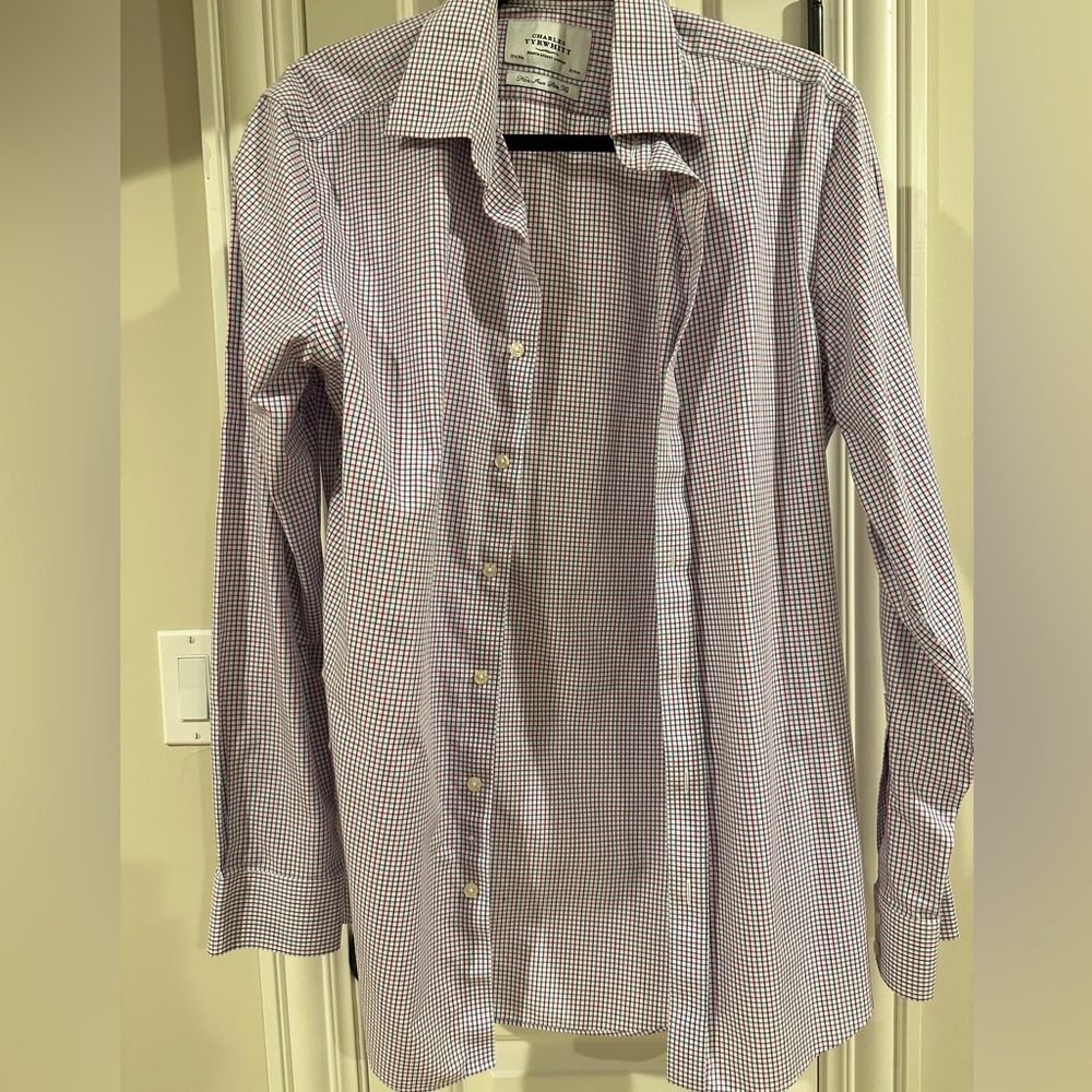 Charles Tyrwhitt Non-Iron Slim Fit Dress Shirt